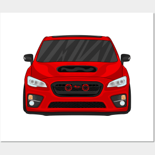 WRX DARK-RED Posters and Art